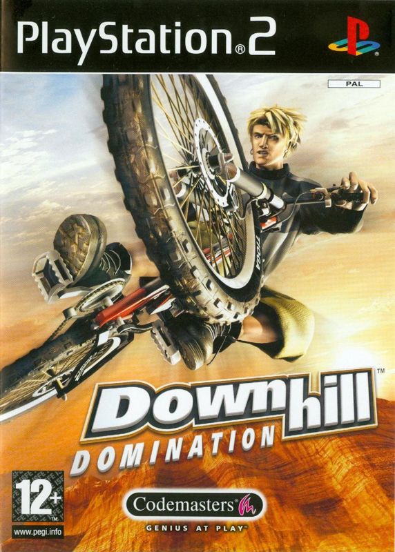 Downhill Domination box art for Playstation 2